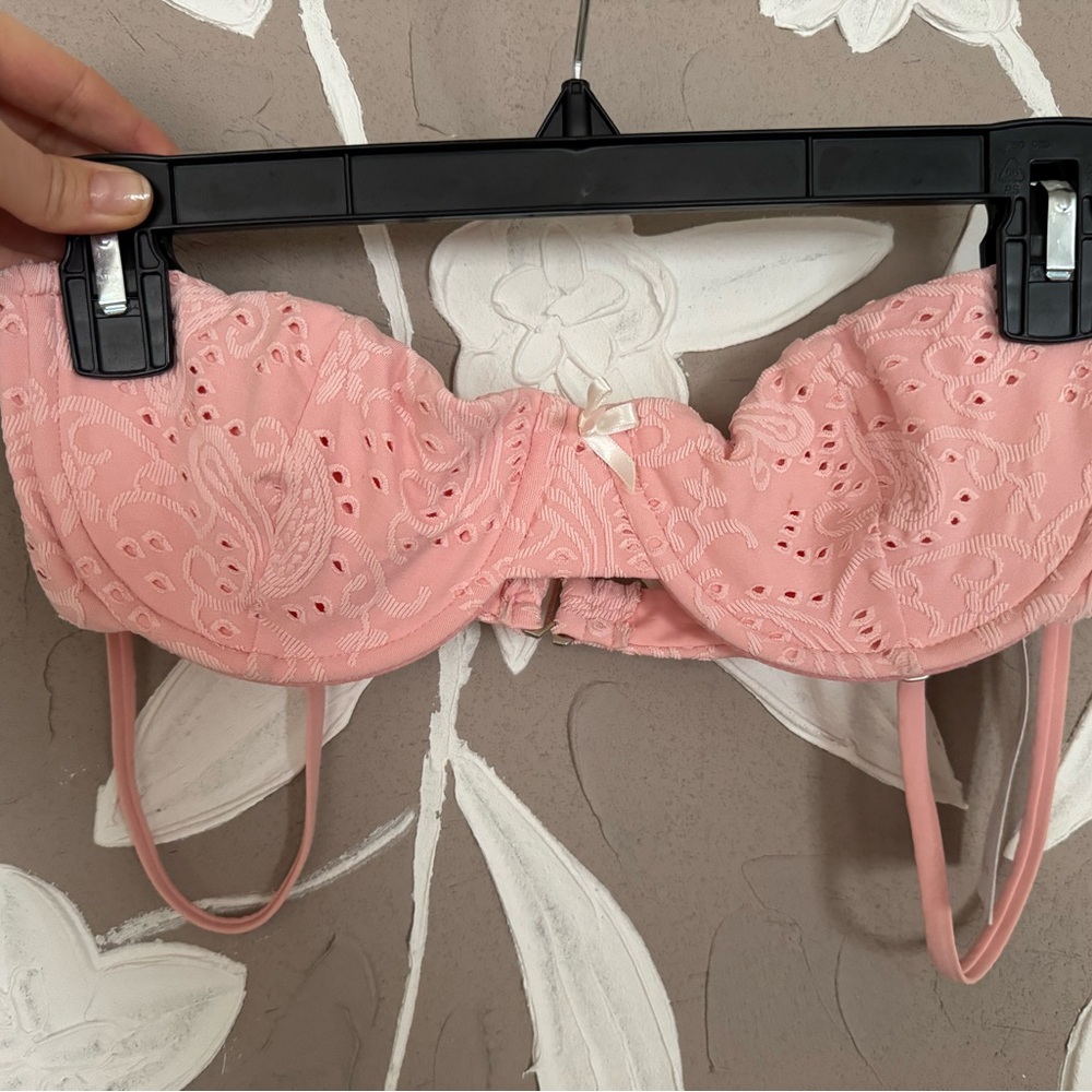 Dippin' Daisy's Blush pink Feyre swim top
